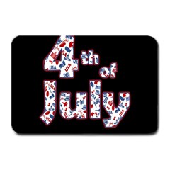 4th Of July Independence Day Plate Mats by Valentinaart