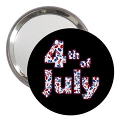 4th Of July Independence Day 3  Handbag Mirrors by Valentinaart