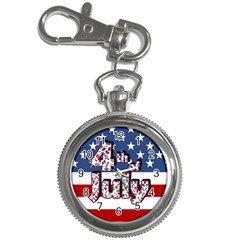 4th Of July Independence Day Key Chain Watches by Valentinaart