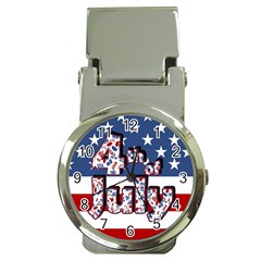 4th of July Independence Day Money Clip Watches