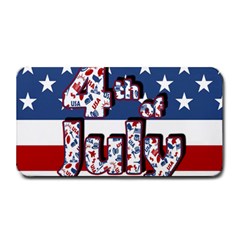 4th Of July Independence Day Medium Bar Mats by Valentinaart