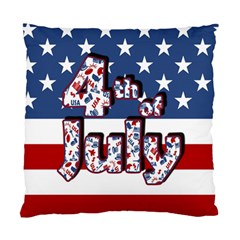 4th Of July Independence Day Standard Cushion Case (one Side) by Valentinaart