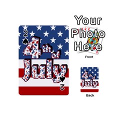 4th of July Independence Day Playing Cards 54 (Mini) 