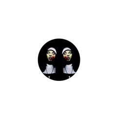 Horror Nuns 1  Mini Magnets by Valentinaart