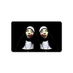 Horror Nuns Magnet (name Card) by Valentinaart