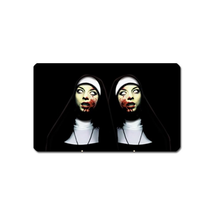 Horror nuns Magnet (Name Card)