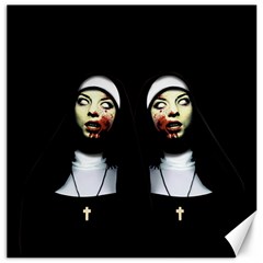 Horror Nuns Canvas 20  X 20   by Valentinaart