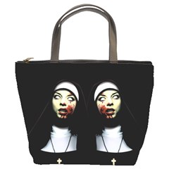 Horror Nuns Bucket Bags by Valentinaart