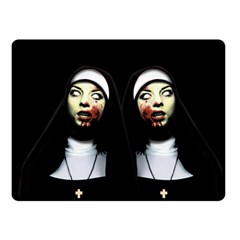 Horror Nuns Fleece Blanket (small) by Valentinaart