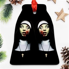 Horror Nuns Bell Ornament (two Sides) by Valentinaart