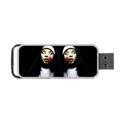 Horror Nuns Portable Usb Flash (one Side) by Valentinaart