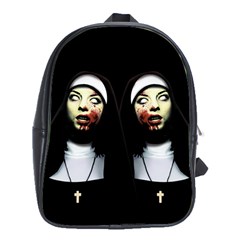 Horror Nuns School Bags (xl)  by Valentinaart