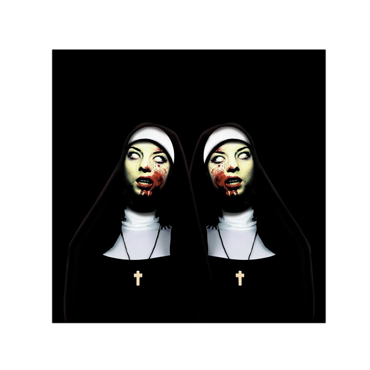 Horror nuns Small Satin Scarf (Square)