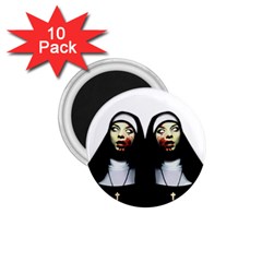 Horror nuns 1.75  Magnets (10 pack) 