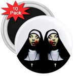 Horror nuns 3  Magnets (10 pack)  Front