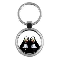 Horror nuns Key Chains (Round) 