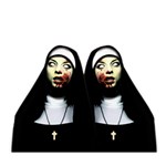 Horror nuns Deluxe Canvas 14  x 11  14  x 11  x 1.5  Stretched Canvas