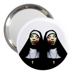 Horror nuns 3  Handbag Mirrors