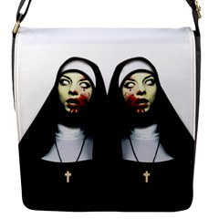 Horror nuns Flap Messenger Bag (S)