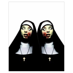 Horror nuns Drawstring Bag (Small)