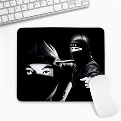 Ninja Large Mousepads by Valentinaart