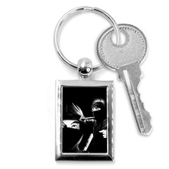 Ninja Key Chains (rectangle)  by Valentinaart