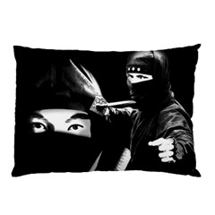 Ninja Pillow Case by Valentinaart