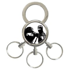 Ninja 3-ring Key Chains by Valentinaart