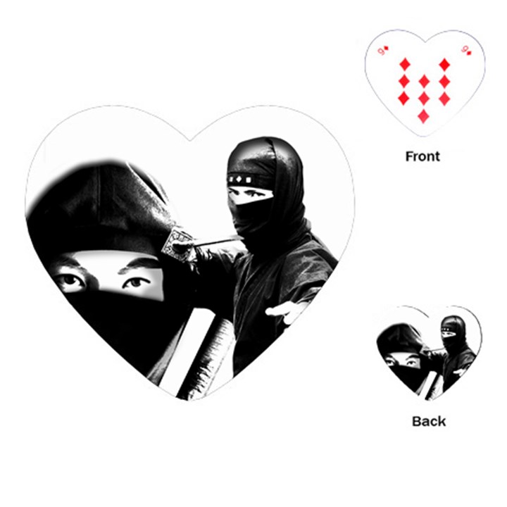 Ninja Playing Cards (Heart) 