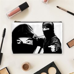 Ninja Cosmetic Bag (medium)  by Valentinaart