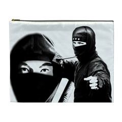 Ninja Cosmetic Bag (xl) by Valentinaart