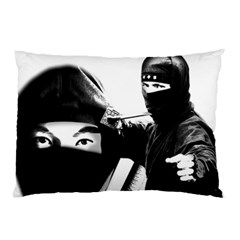 Ninja Pillow Case (two Sides) by Valentinaart