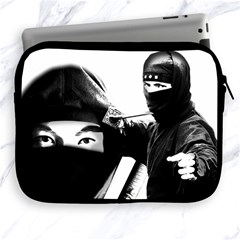 Ninja Apple Ipad 2/3/4 Zipper Cases by Valentinaart