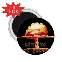 Nuclear Explosion 2 25  Magnets (10 Pack)  by Valentinaart