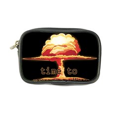 Nuclear Explosion Coin Purse by Valentinaart