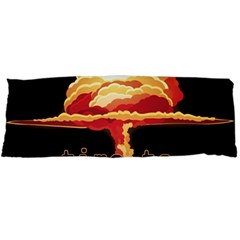 Nuclear Explosion Body Pillow Case Dakimakura (two Sides) by Valentinaart