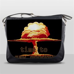 Nuclear Explosion Messenger Bags by Valentinaart