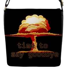 Nuclear Explosion Flap Messenger Bag (s) by Valentinaart