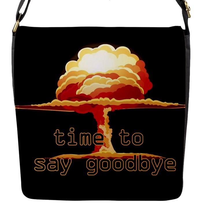 Nuclear Explosion Flap Messenger Bag (S)