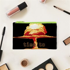 Nuclear Explosion Cosmetic Bag (xs) by Valentinaart