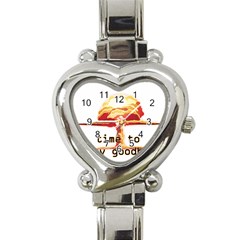 Nuclear Explosion Heart Italian Charm Watch