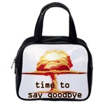 Nuclear Explosion Classic Handbags (One Side) Front