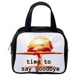 Nuclear Explosion Classic Handbags (2 Sides) Back