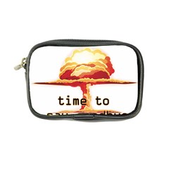 Nuclear Explosion Coin Purse by Valentinaart