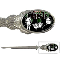 Nuclear Explosion Trump And Kim Jong Letter Openers by Valentinaart