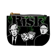 Nuclear Explosion Trump And Kim Jong Mini Coin Purses by Valentinaart