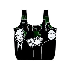 Nuclear Explosion Trump And Kim Jong Full Print Recycle Bags (s) 