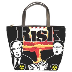 Nuclear Explosion Trump And Kim Jong Bucket Bags