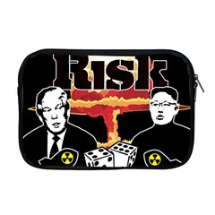 Nuclear Explosion Trump And Kim Jong Apple Macbook Pro 17  Zipper Case by Valentinaart