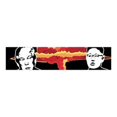 Nuclear Explosion Trump And Kim Jong Velvet Scrunchie